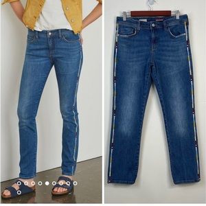 Pilcro by ANTHROPOLOGIE — Slim Boyfriend Crop — Size 28 petite